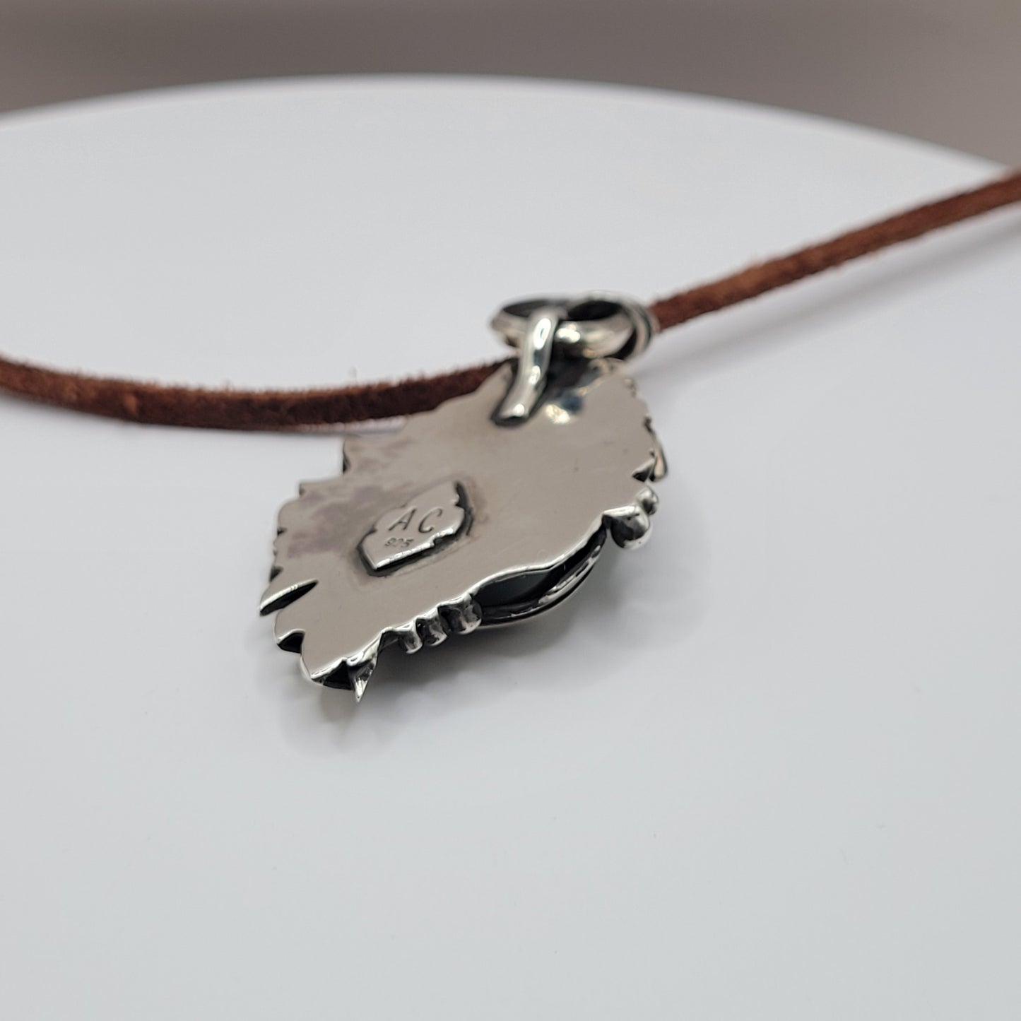 Kingman Turquoise Desert Bloom Pendant