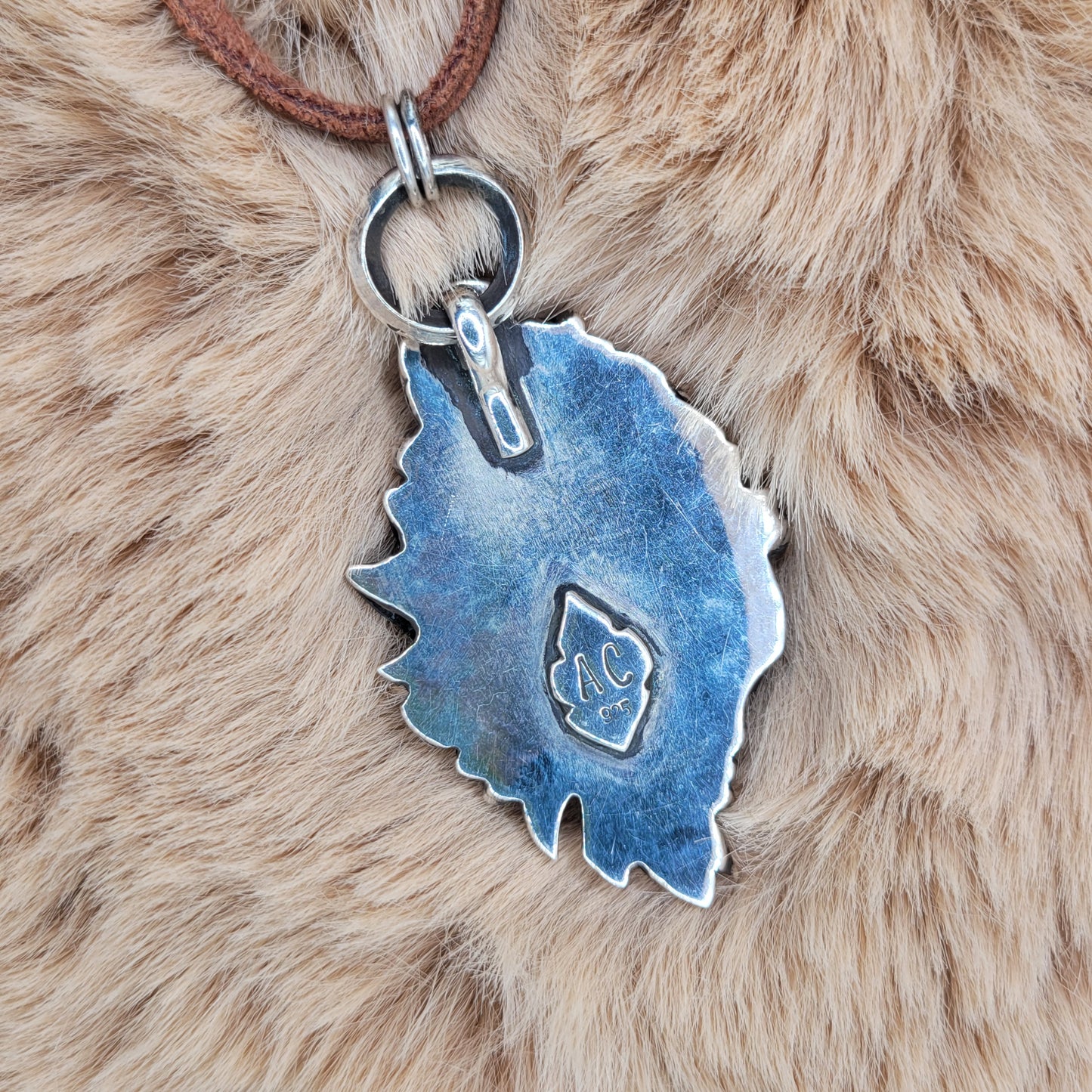 Kingman Turquoise Desert Bloom Pendant